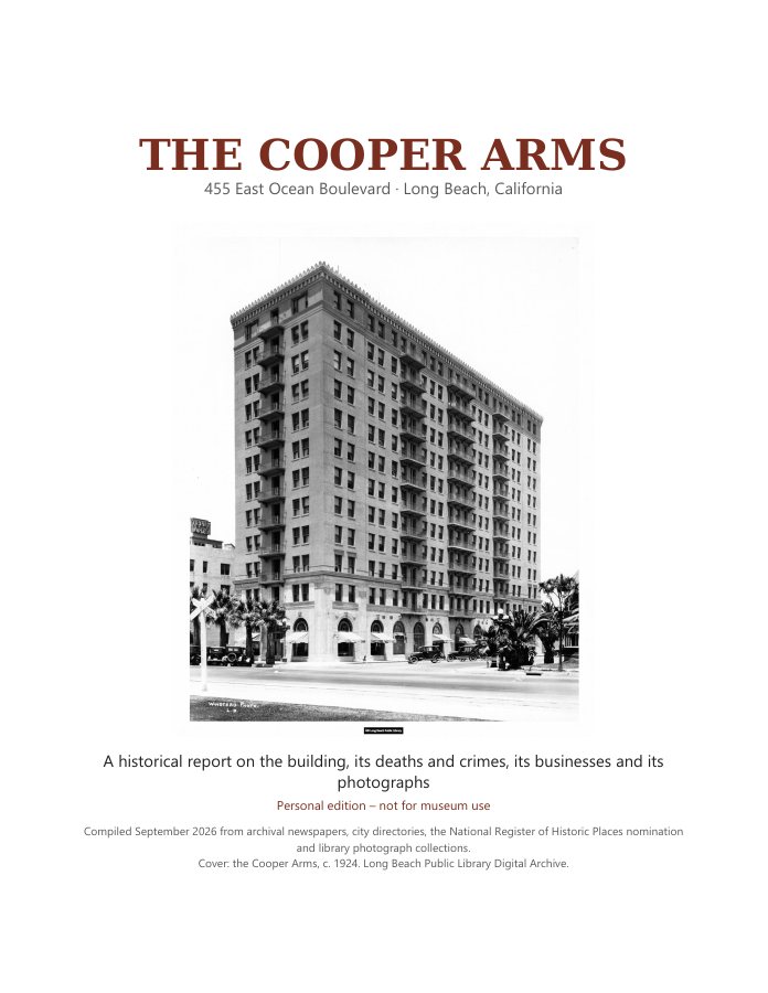 Cover of The Cooper Arms