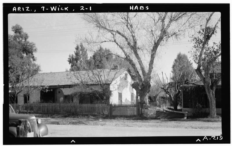 South Flont [Frontier] Street (House), Wickenburg, Maricopa County, AZ (HABS AZ-54)