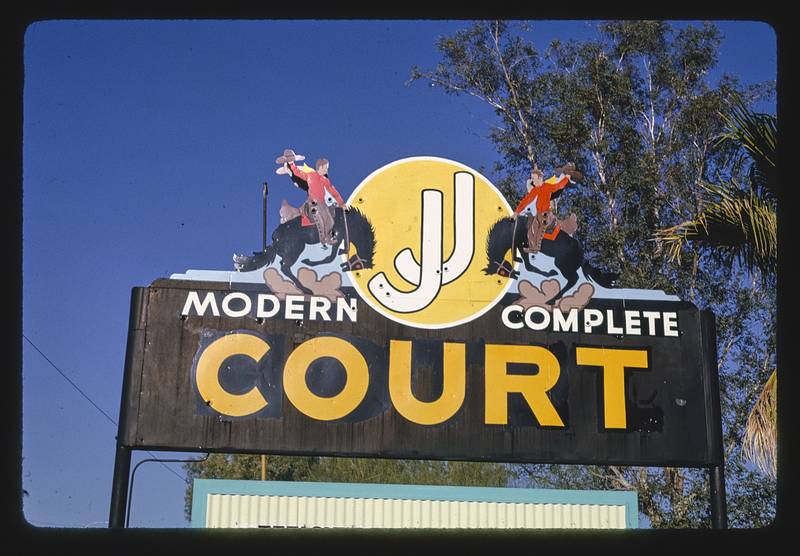 JJ Court sign, Wickenburg, Arizona