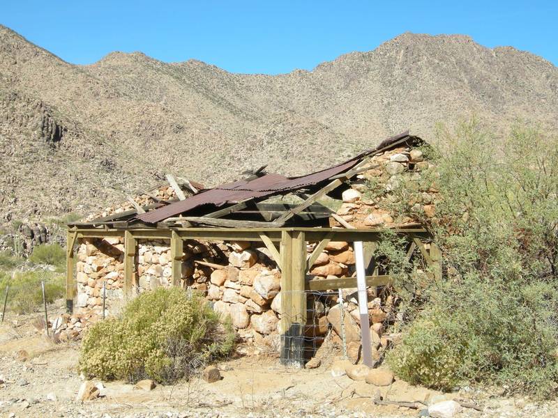 Weaver ghost town ruins, Rich Hill area, Yavapai County, Arizona