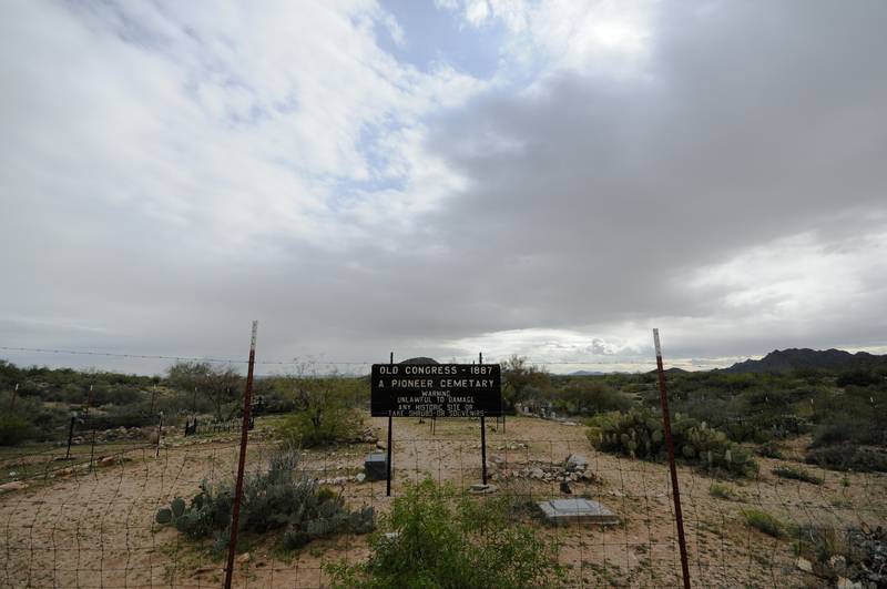 Old Congress Cemetery, Congress, Arizona