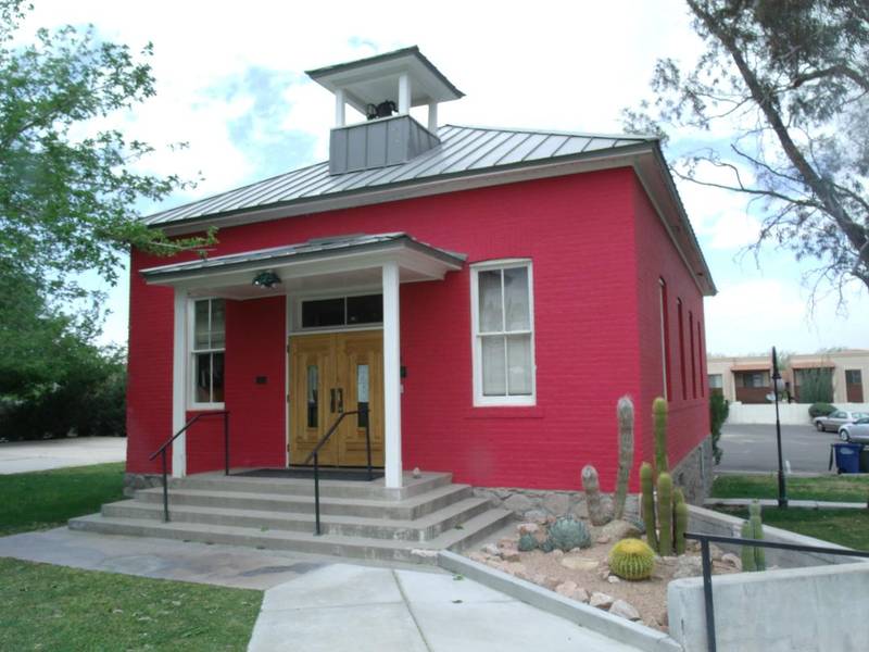 Garcia School built 1900 and located at Yavapai in Wickenbrg, Arizona. The property was listed in the National Register of Historic Places in 1982. Reference number #86002087