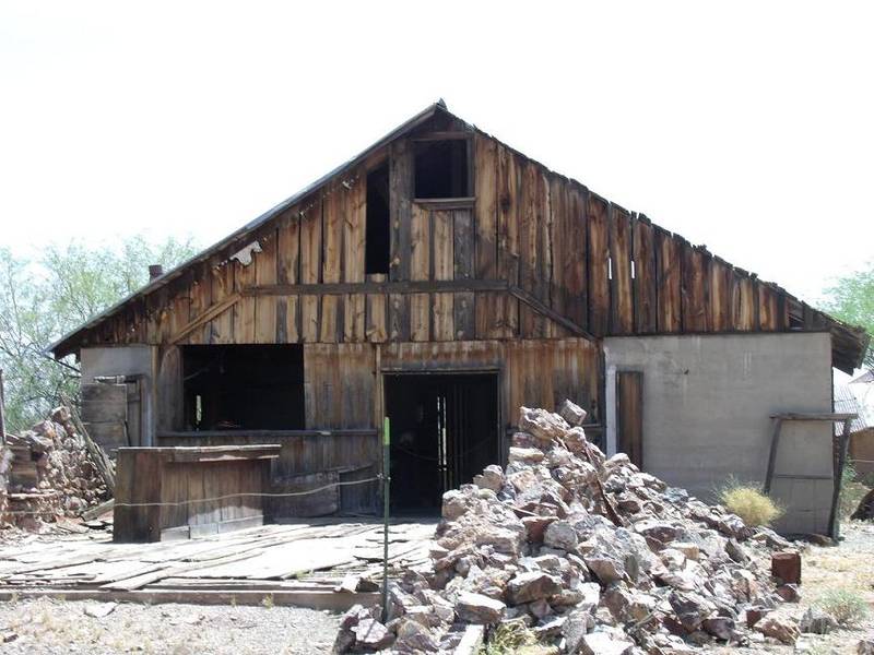 Miners' chow house (mess hall), Vulture City, near Wickenburg