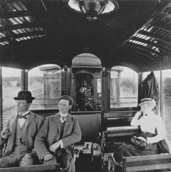 "On one occasion, [the Congress short-line train] carried residents of Congress to Phoenix for "The Bostonian," a stage play, via the main line."