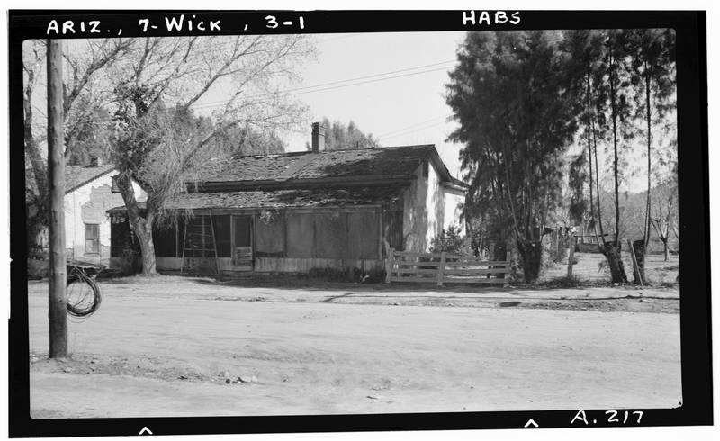 South Flont [Frontier] Street (House), Wickenburg, Maricopa County, AZ (HABS AZ-53)